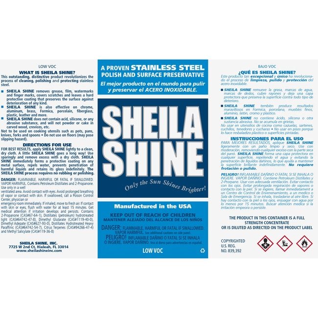 Sheila Shine Label Ssca 100 SSISCALABELS