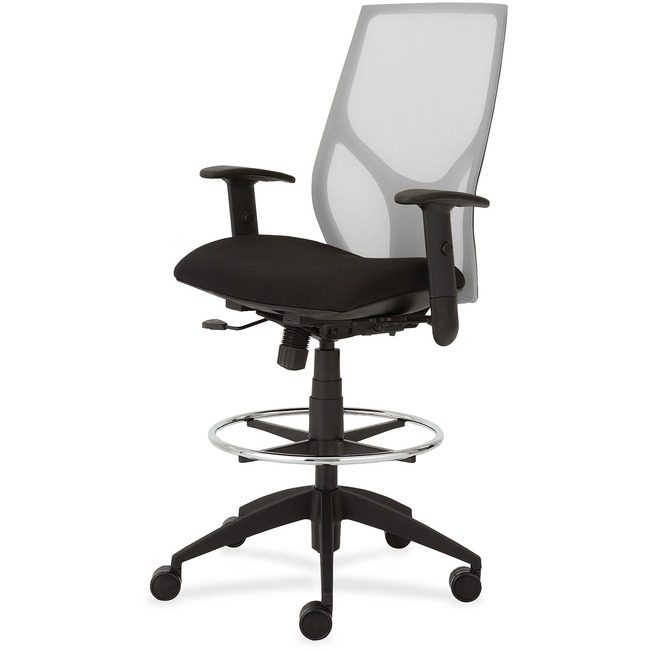 9to5 Seating Low Stool W/ Blk Seat Adj NTF1468Y1A8M301