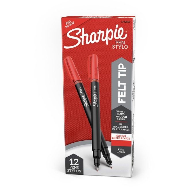 Sharpie / Expo / Prismacolor / Sanford Newell Brands / Sanford Sharpie / Expo / Prismacolor / Pen Fine Red SAN1742665