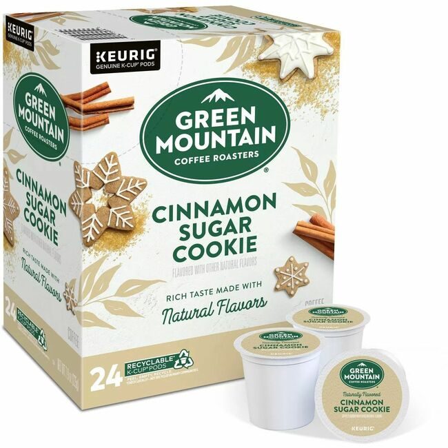 Keurig Dr Pepper / Green Mountain Coffee Roasters Kcup Cookie Sugar Cinnamon GMT79742CT