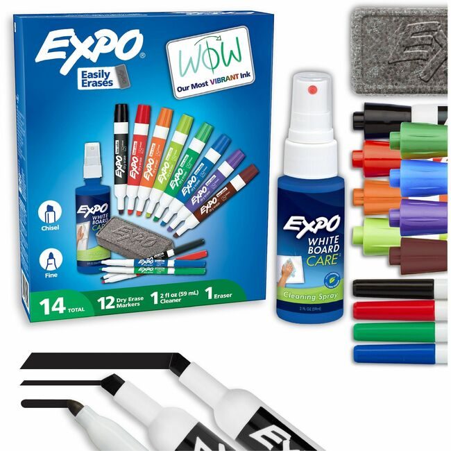 Sharpie / Expo / Prismacolor / Sanford Newell Brands / Sanford Sharpie / Expo / Prismacolor / Kit Dryerase Low-Odor SAN80054A