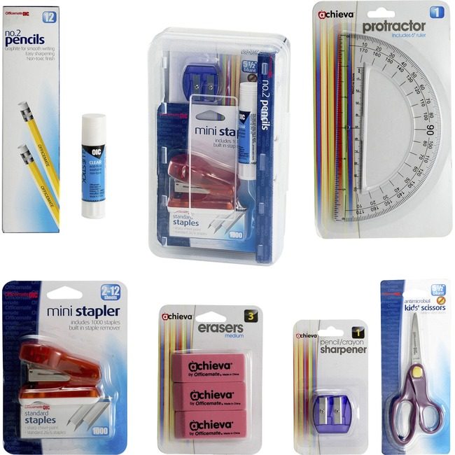 Officemate Kit Btssply Pnclbx 8PC OIC97313