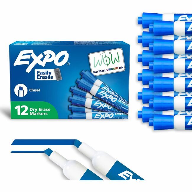 Sharpie / Expo / Prismacolor / Sanford Newell Brands / Sanford Sharpie / Expo / Prismacolor / Marker Dryerse Lo Chisel Be SAN80003A