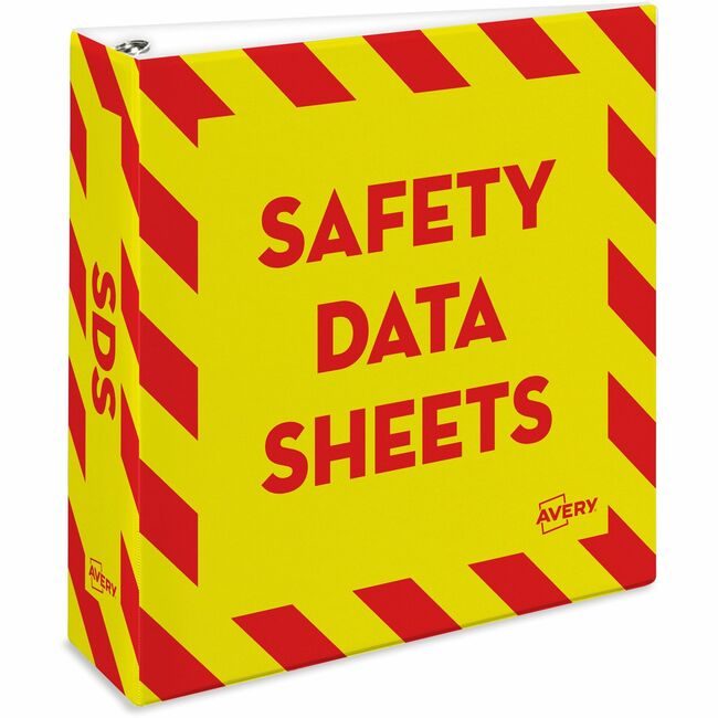 Avery Products Corporation Binder Hd Sds 3" Rd/Yw AVE18952
