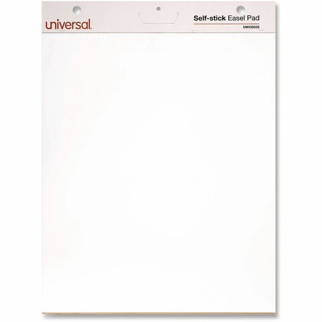 Universal Office Products Pad Easel Self-Stick 2/EA UNV35603