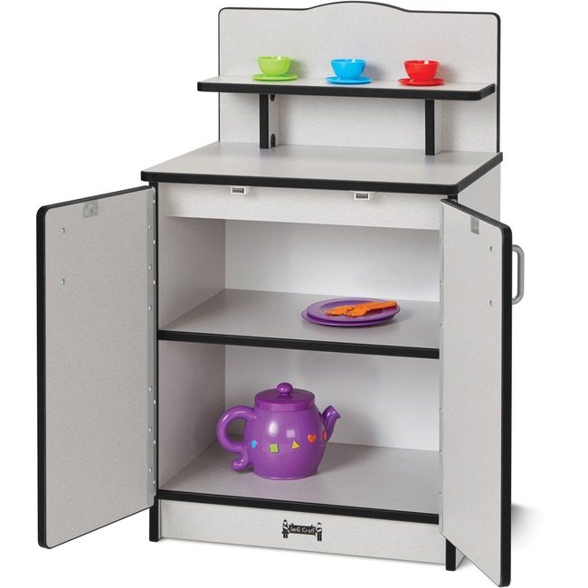 Jonti-Craft, Inc. Play Kitchen Cupboard Black JNT2407JCWW180