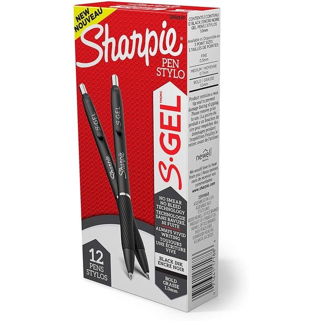 Sharpie / Expo / Prismacolor / Sanford Newell Brands / Sanford Sharpie / Expo / Prismacolor / Pen Shrpe Gel .7 Black Dz SAN2096159
