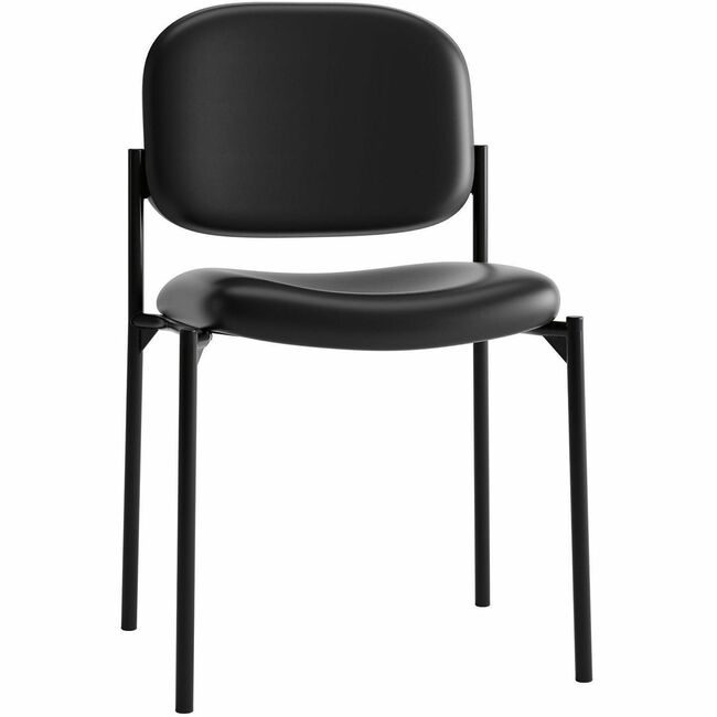 basyx by HON The HON Company basyx by Chair Side W/O Arms Black BSXVL606SB11