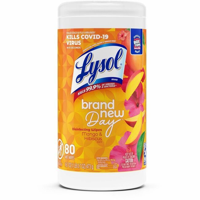 Reckitt Lysol / Resolve / Air Wick / Easy-Off / product-specific Wipes Brand New Day 80 Count RAC97181