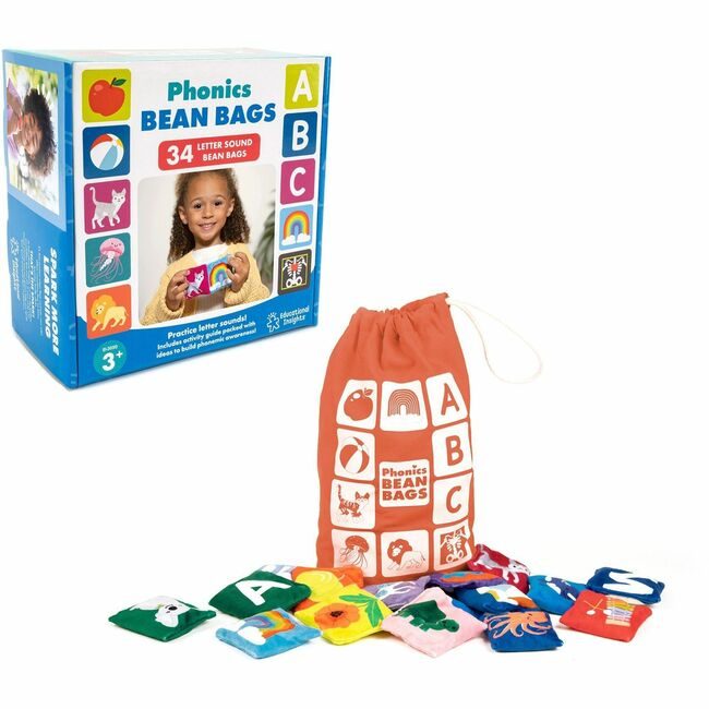 Learning Resources Set Bean Bags Phonics 26 Count LRN3050