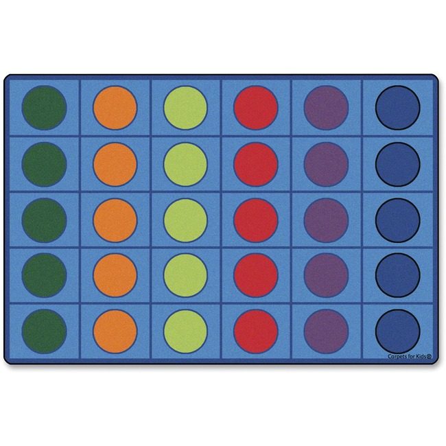 Carpets for Kids Rug Circle Seat 8X12 Rect CPT4218