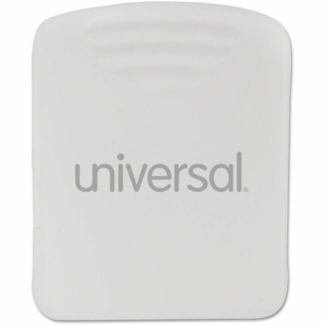 Universal Office Products Clip Fabric Standard 20/PK White UNV21271