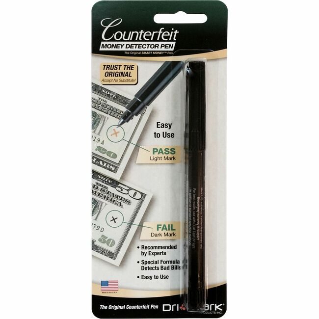 Dri Mark Products Pen Detector Counterft 1-PK DRI351B-1