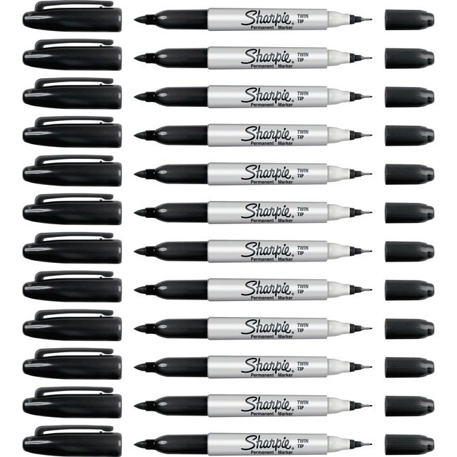 Sharpie / Expo / Prismacolor / Sanford Newell Brands / Sanford Sharpie / Expo / Prismacolor / Marker Sharp Twintip Bk Upc SAN32201BX