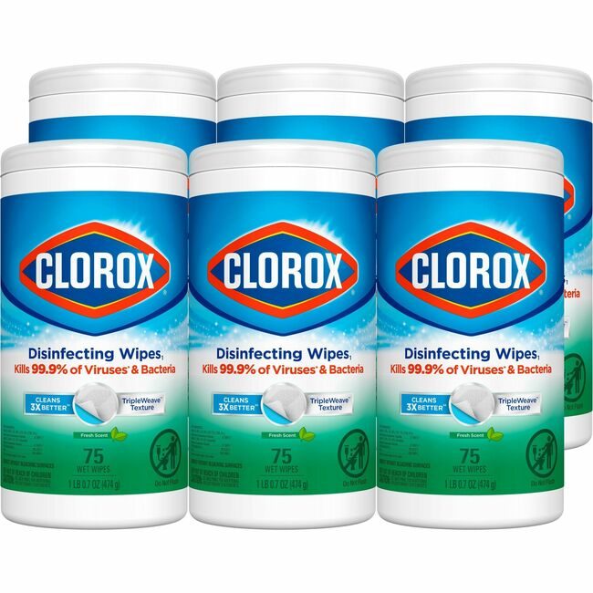 CloroxPro / Clorox The Clorox Company CloroxPro / Wipes Disinfecting Fresh CLO01656