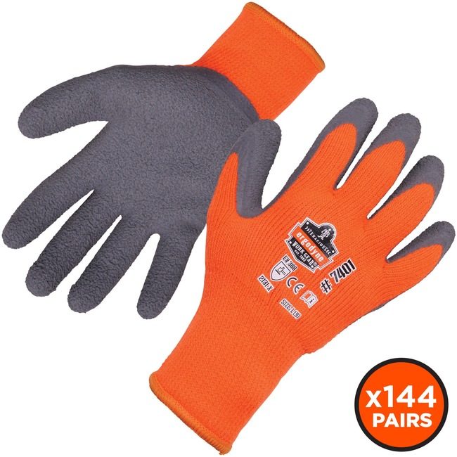 Ergodyne Gloves Coated Winter M Orng EGO17893