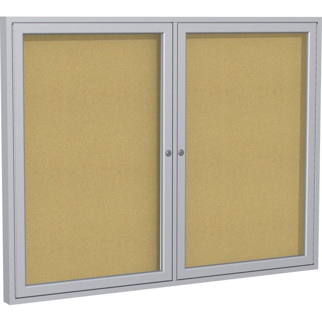 Ghent Manufacturing Board Enc 2DR Alm 36X60 Crk GHEPA23660K