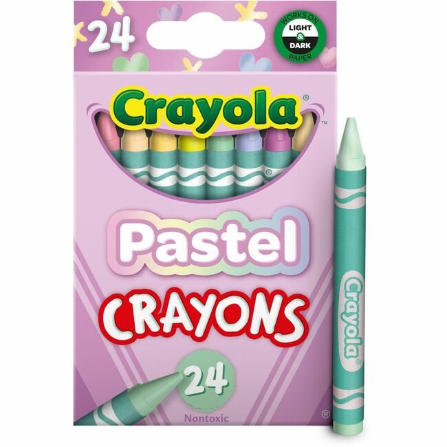 Crayola LLC Cryn 24 Count Pastel CYO521835