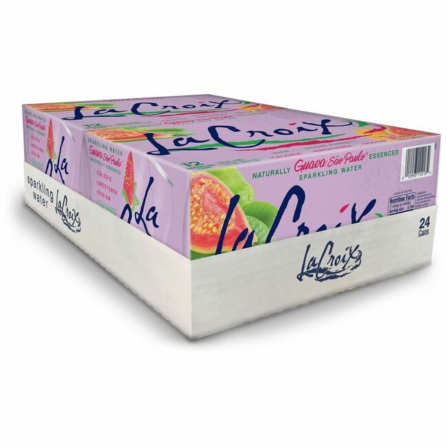 National Beverage Corp. LaCroix Sparkling Water Guava LCX40113