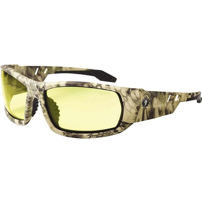 Ergodyne Safety Glasses Yellow Camo EGO50350