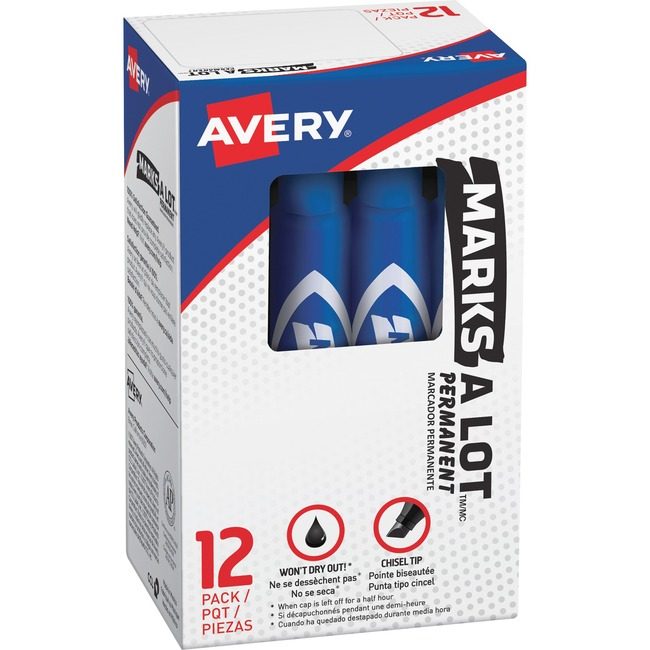 Avery Products Corporation Marker Perm Reg Chisel Be AVE07-886