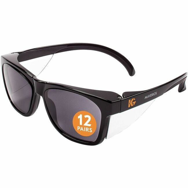HyFlex / Ansell Glasses Safty Mavrik Ske/Bk ANS49311