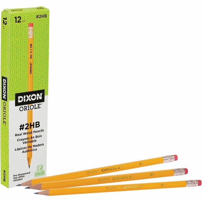 Dixon / Ticonderoga Dixon Ticonderoga Company / Pencil Oriole #2HB Preshrp DIX12886