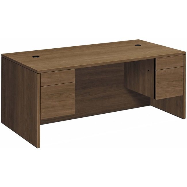 The HON Company Desk Doubleped 2BOX2FILE HON10593PINC