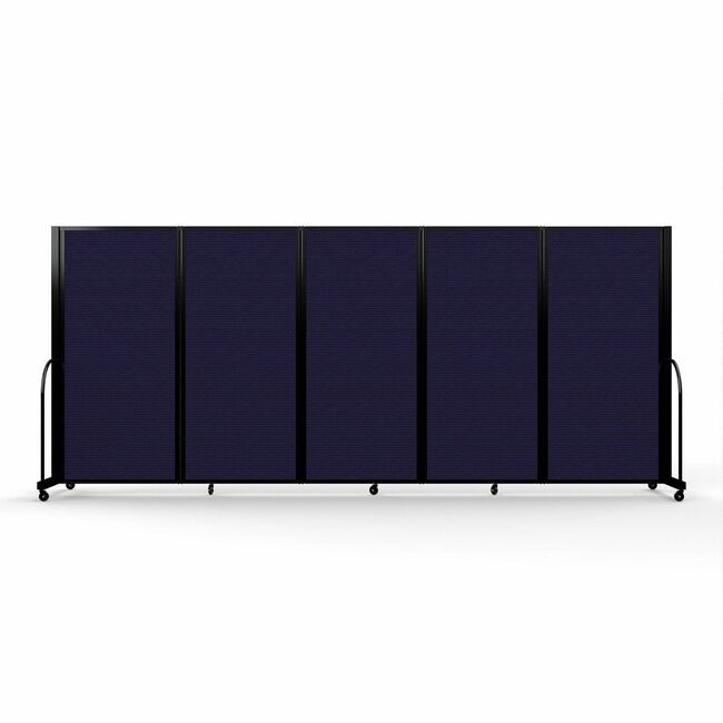 Screenflex Divider 6HX141"W Ny Bkfr SCXFSH605BDV