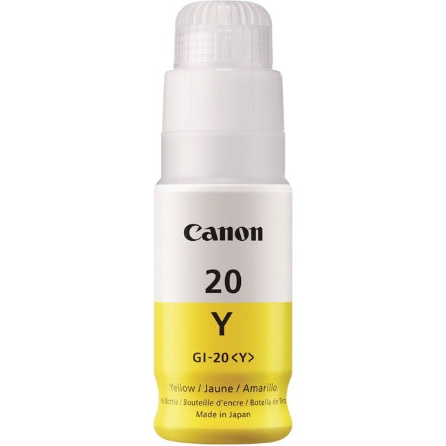 Canon U.S.A. Ink Bottle GI-20 Yw CNMGI20YELLOW