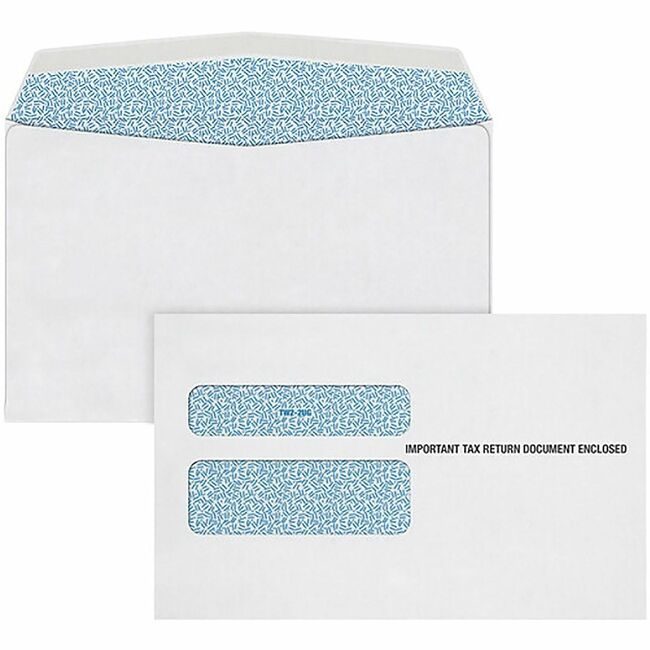 TOPS Products Envelopes ADAMS W-2 TAX TOP2219LSR