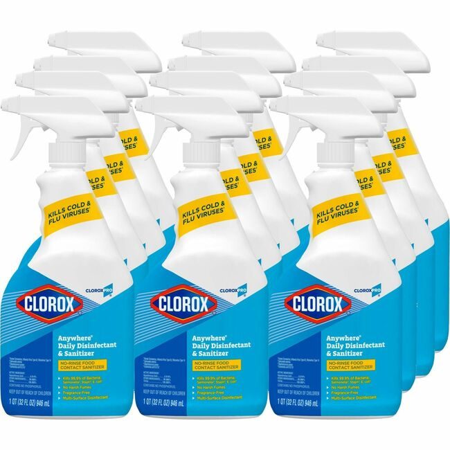 CloroxPro / Clorox The Clorox Company CloroxPro / Cleaner Sntzng Trgrspy 32OZ CLO01698PL