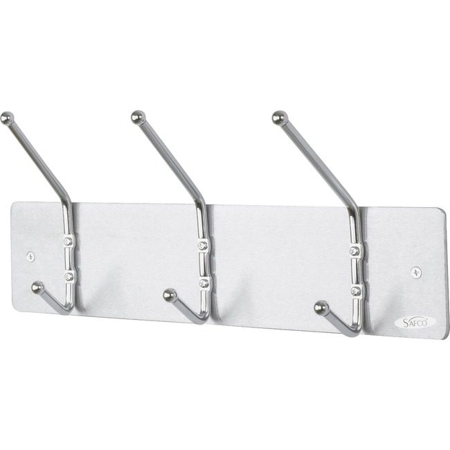 Safco Products Hook Coat Wall Mount 3HOOK SAF4161