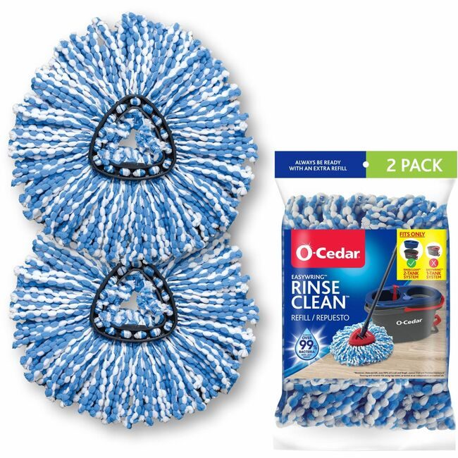 Freudenberg Household Products LP O-Cedar Refill Spinmop Rinseclean 2 Pack FHP172092