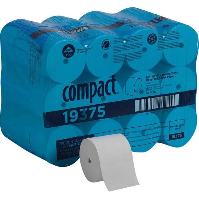 Georgia-Pacific / GP PRO / product-specific Tissue Bath Coreless Compct GPC19375