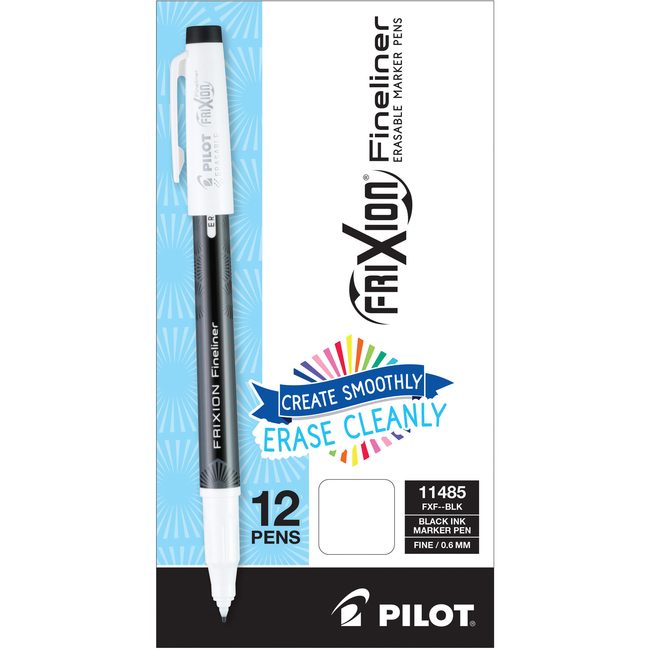 Pilot Corporation of America Pen Fnline Frixion Black Dz PIL11485