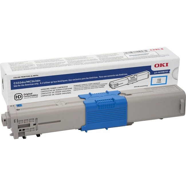 OKI Data Toner C332/MC363 3K CYAN OKI46508703