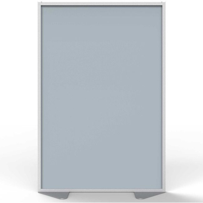 Ghent Manufacturing Partition Aluminum 72X48 Slvl GHEMP72488F
