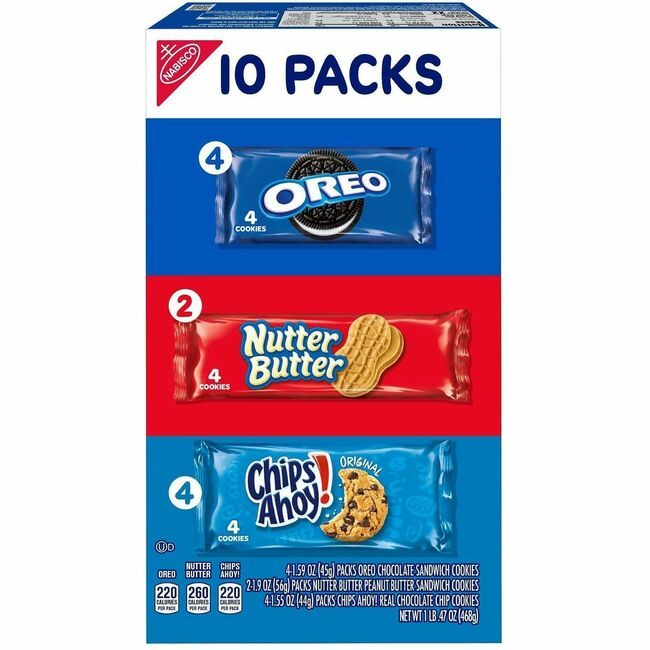 Mondel?z International Chips Ahoy! / belVita / product-specific Cookies Varietypack MDZ07836