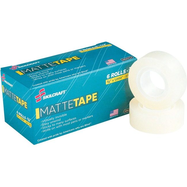 Varies / verify SKU SKU-LEVEL VERIFICATION REQUIRED Tape 3/4" Matte 6 ROLLS NSN5806226