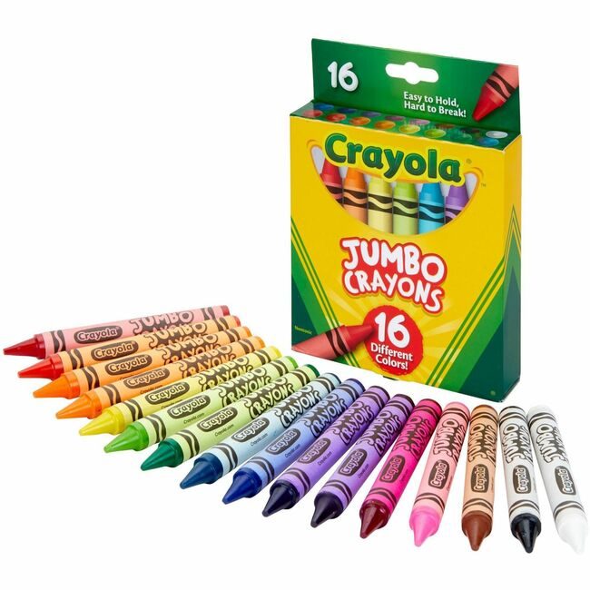 Crayola LLC Crayon Jumbo 16/PK CYO520390