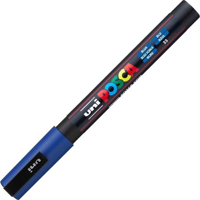 Mitsubishi Pencil Co. / uni-ball Marker Fine Point Be UBCPC3MBLUE