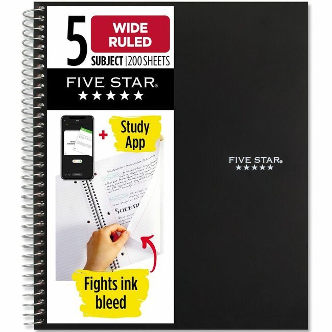 ACCO Brands Mead / Five Star Notebook 5-STAR 5SUB 8X10.5 MEA72045