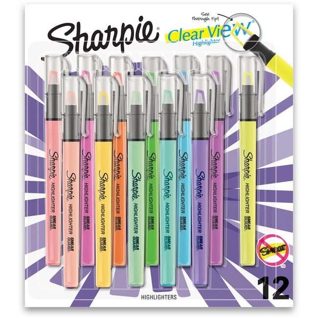 Sharpie / Expo / Prismacolor / Sanford Newell Brands / Sanford Sharpie / Expo / Prismacolor / Highlighter Clearview Stick As SAN2149296