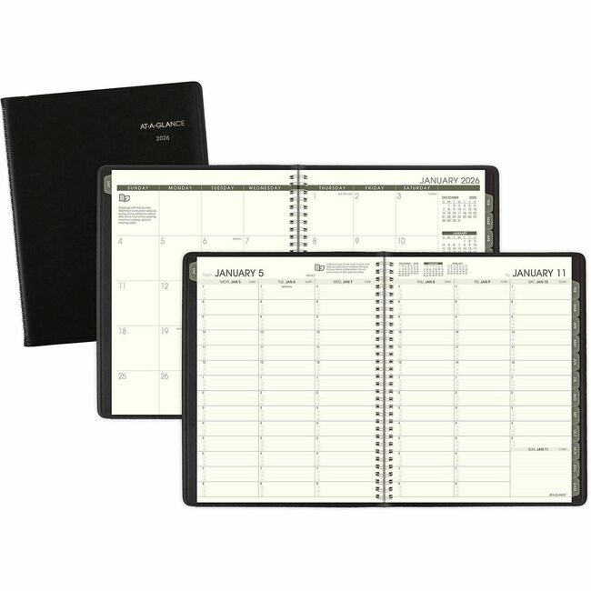 ACCO Brands AT-A-GLANCE Book Appt Wk/Mnth Rcycld Black AAG70-950G-05
