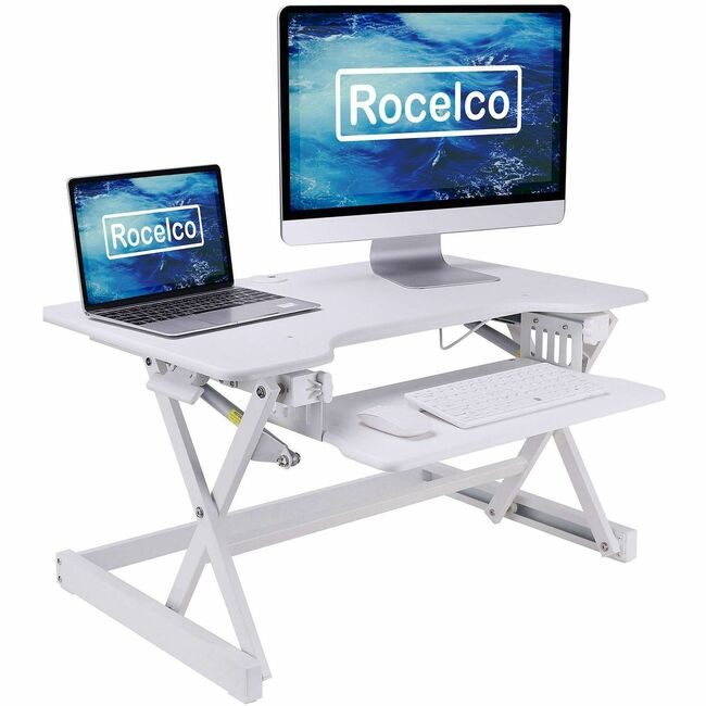 Rocelco Riser Desk Standing 32"W We RCLREADRW
