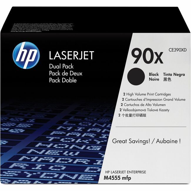 HP Inc. / Hewlett-Packard Crtdgs LJ 90X Dual Pk HEWCE390XD