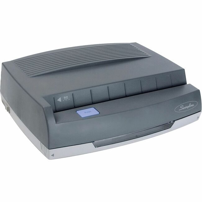 ACCO Brands Swingline Punch Elec 3-HOLE 50SH Gray SWI9800350