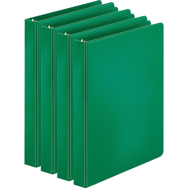 Business Source Binder Economy Rnd 1" Green BSN28556BD