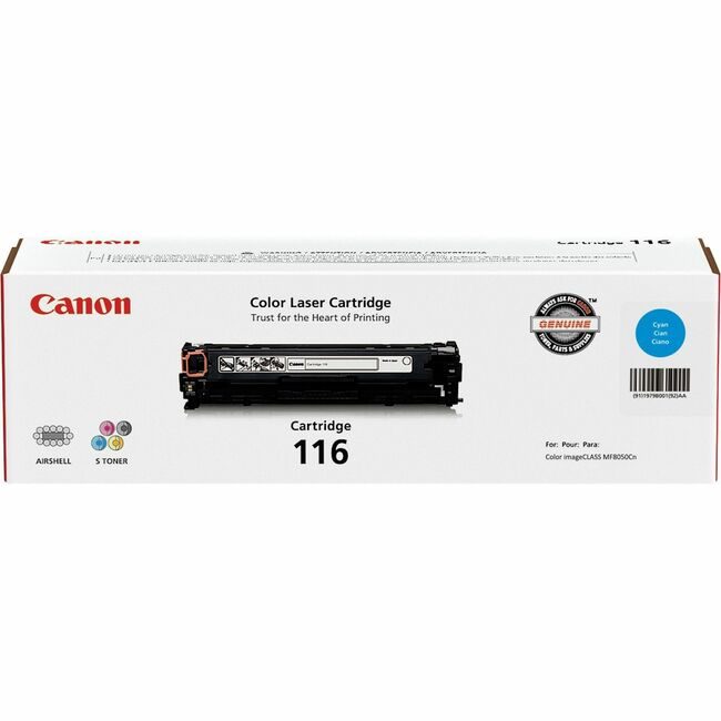 Canon U.S.A. Crtdg Laser Cyn CNMCRTDG116-CY